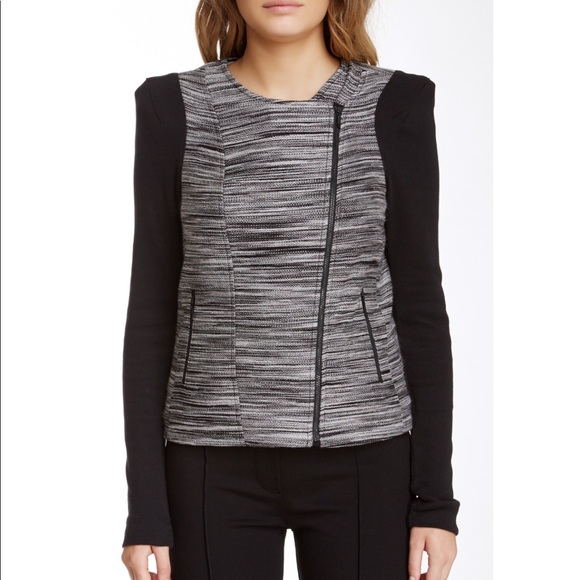 Three dots moto contrast jacket - Picture 2 of 4